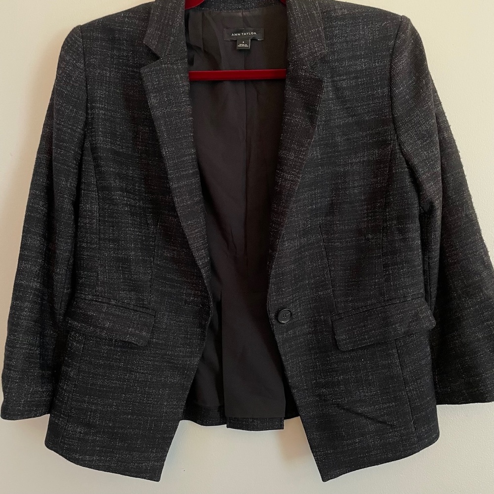 Blazer in tweed